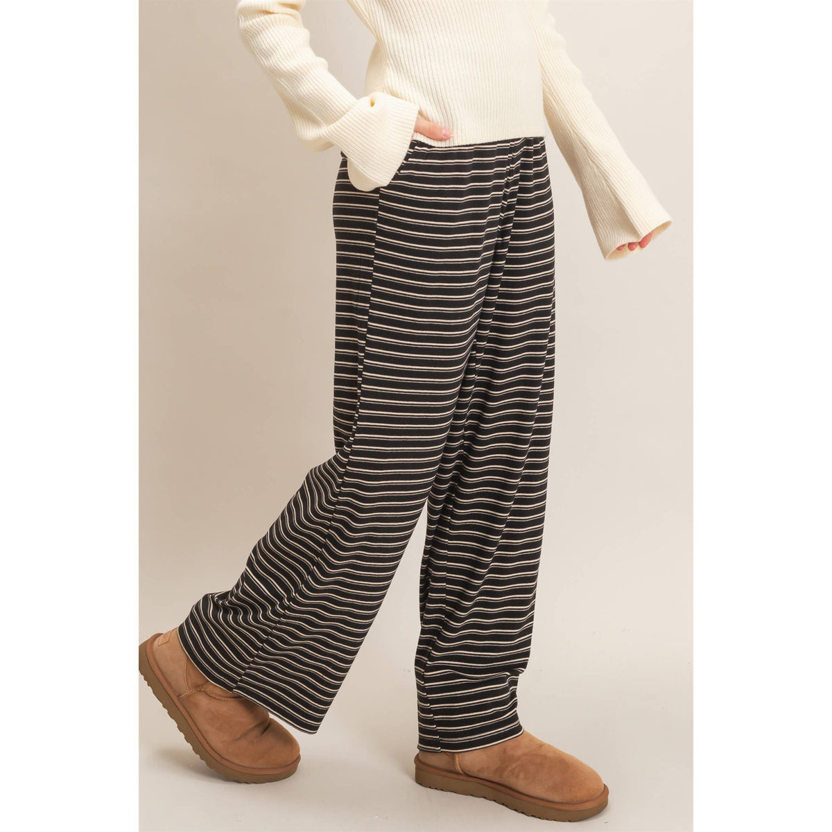 Cali Striped Crew Set