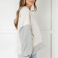 Bring it Together Color Block Pullover