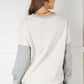 Bring it Together Color Block Pullover