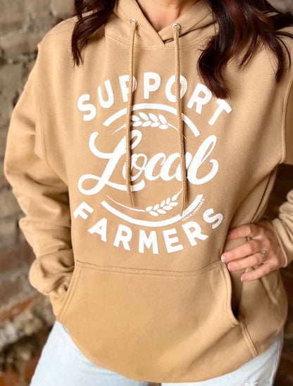 Pre-Order support local farmers hoodie