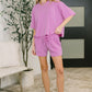Fight the Feeling Top and Bottom Set in Spring Violet