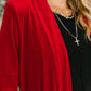 Happy Hours Long Velvet Cardigan