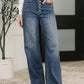 Karla High Waist Column Straight Jeans