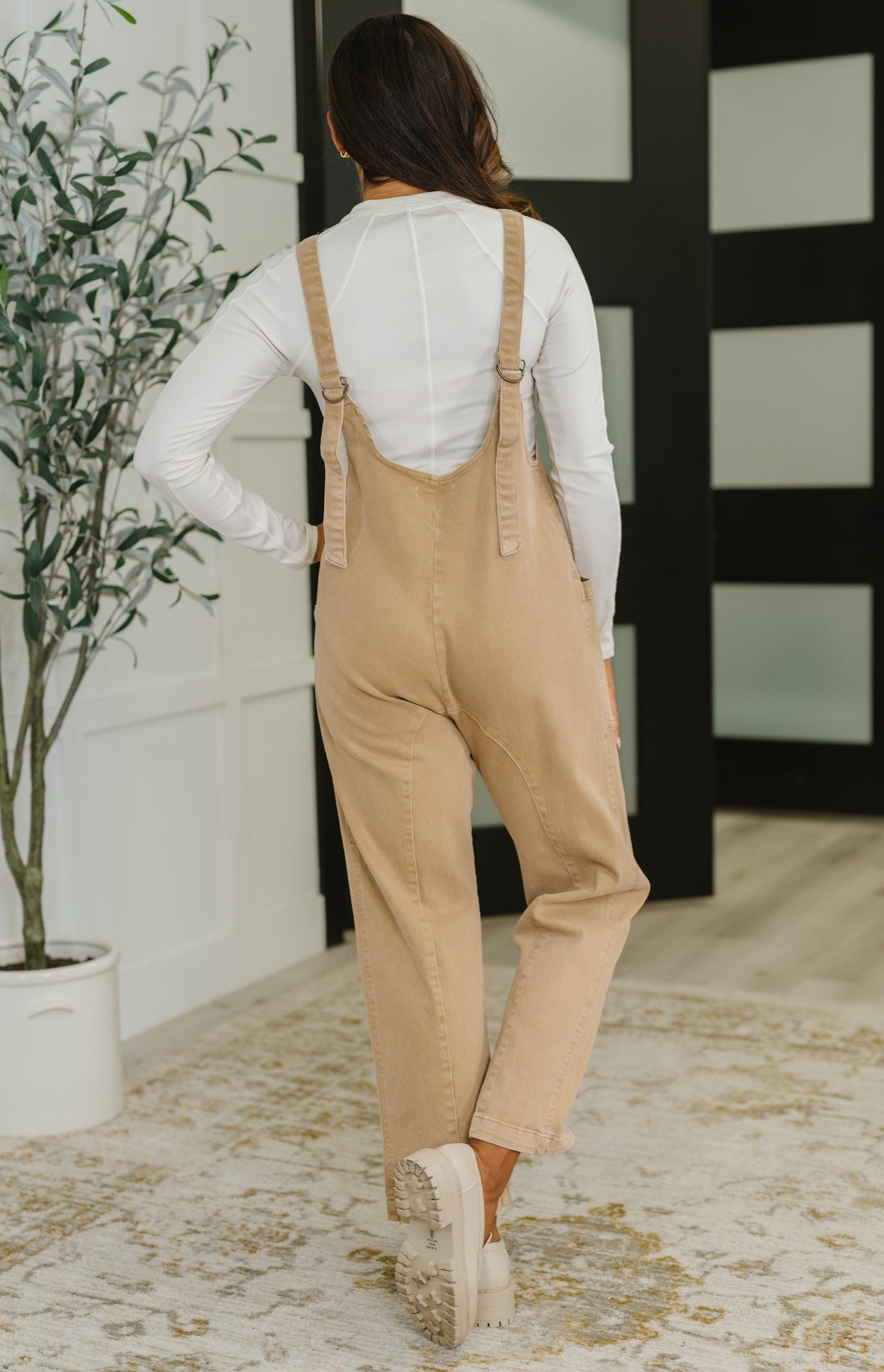 Little Miss Picnic V-Neck Jumpsuit