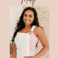 Knit Pick Basic Tee in Pink