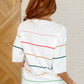 Normal Volume Striped Sweater