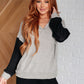 Pull Up Your Sleeves Color Block Hoodie -9/13/2024