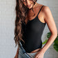 Snap it Up Spaghetti Strap Bodysuit