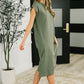 Sweet Like That Casual Dress in Light Olive
