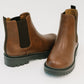 That's Just What They'll Do Paden Chelsea Boots in Brown