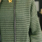 What a Catch Open Weave Pullover