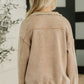 You Should Know Half Zip Pullover in Deep Camel