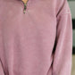 You Should Know Half Zip Pullover in Light Rose