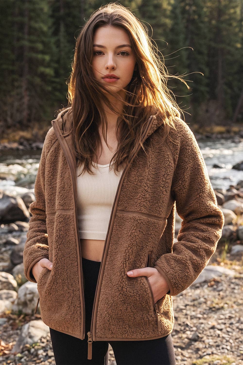 SHERPA HOODIE JACKET