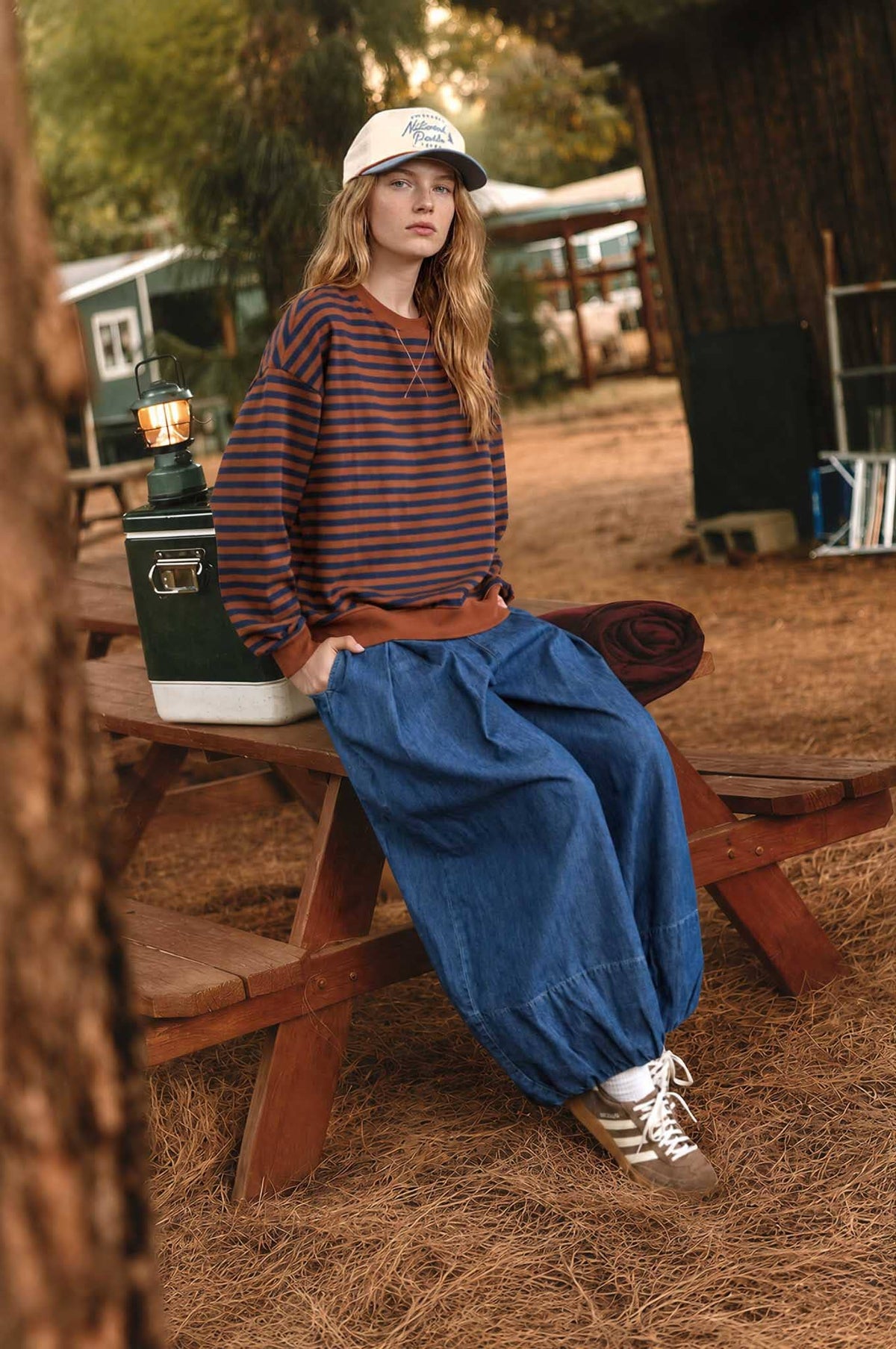 LINDIE STRIPED TOP