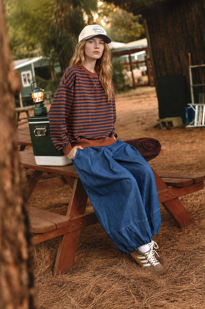 LINDIE STRIPED TOP