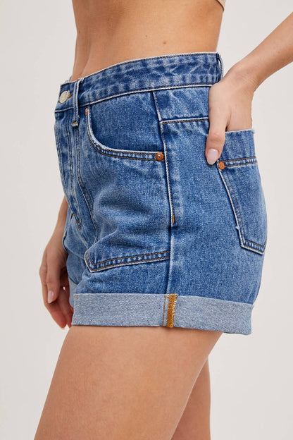 LUCY DENIM SHORTS