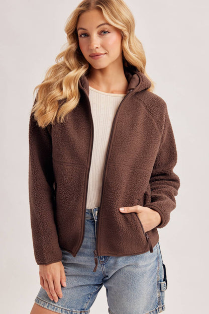 SHERPA HOODIE JACKET