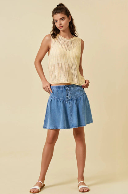 LELAH SWEATER TANK TOP