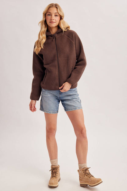 SHERPA HOODIE JACKET