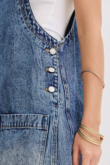 DENIM OVERALL DRESS
