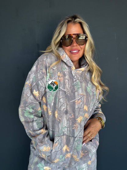 HIDDEN TRAIL CAMO HOODIE PULLOVER