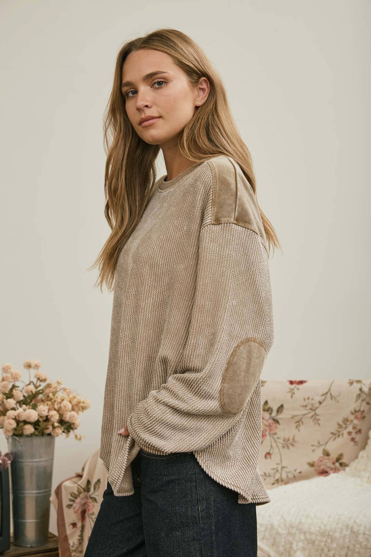 KT TEXTURED WASHED TOP