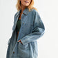 Boxy-Cut Denim Jacket