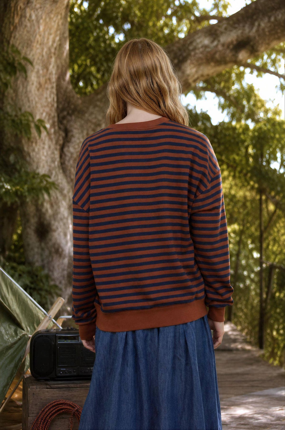 LINDIE STRIPED TOP