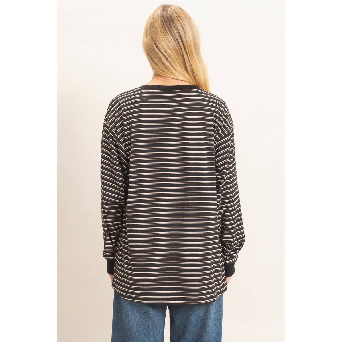 Cali Striped Crew Set