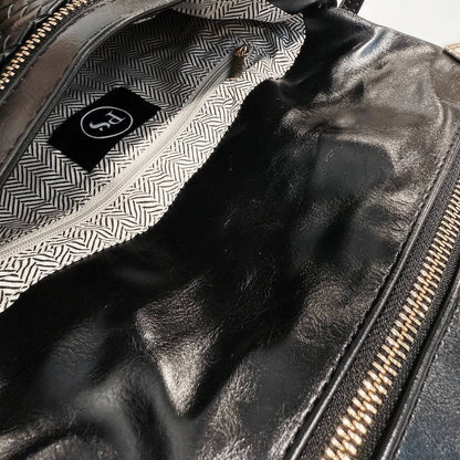 Wrenlee Woven Flap Crossbody
