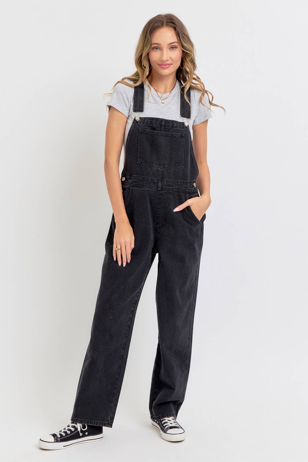 DENIM OVERALLS