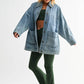 Boxy-Cut Denim Jacket