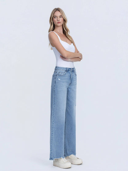 OLIVIA WIDE LEG JEANS