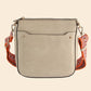 The TAYLOR - Boho Strap Faux Leather Crossbody Messenger Bag
