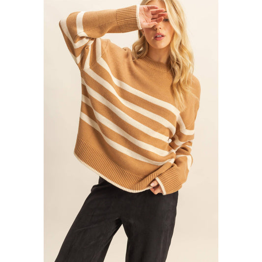Delainey Casual Crew Neck Sweater