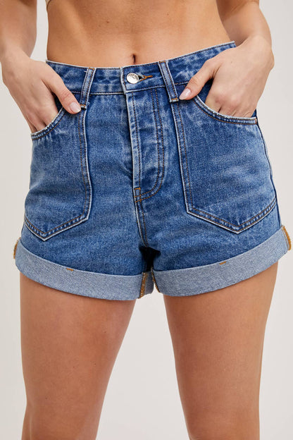 LUCY DENIM SHORTS