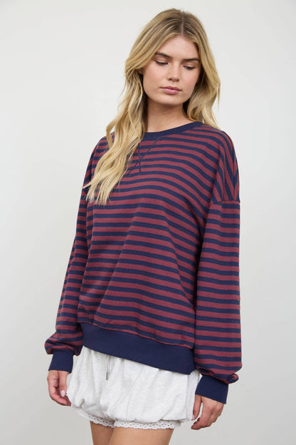 LINDIE STRIPED TOP