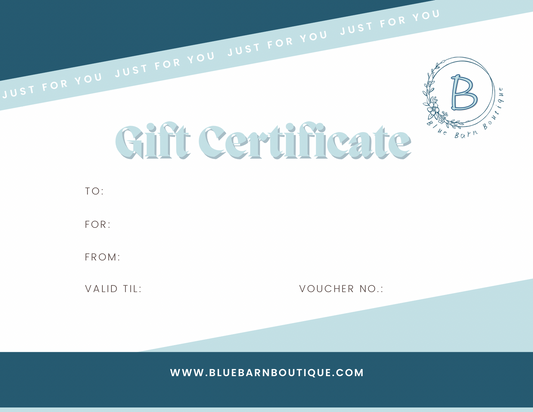 Gift Certificate